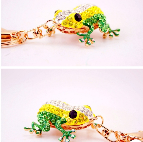 ‼️CLEARANCE PRICE FIRM‼️🎉Restocked🎉🐸Frog Keychain🐸 - Picture 5 of 6